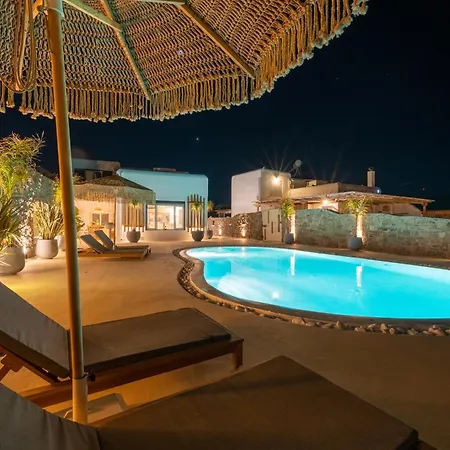 Villa Sea Walk Mykonos 200m To Ftelia