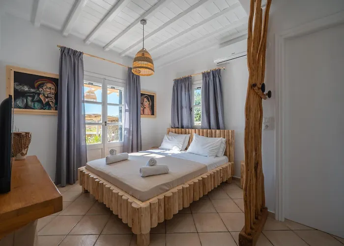 Sea Walk Mykonos 200m To 빌라 프텔리아