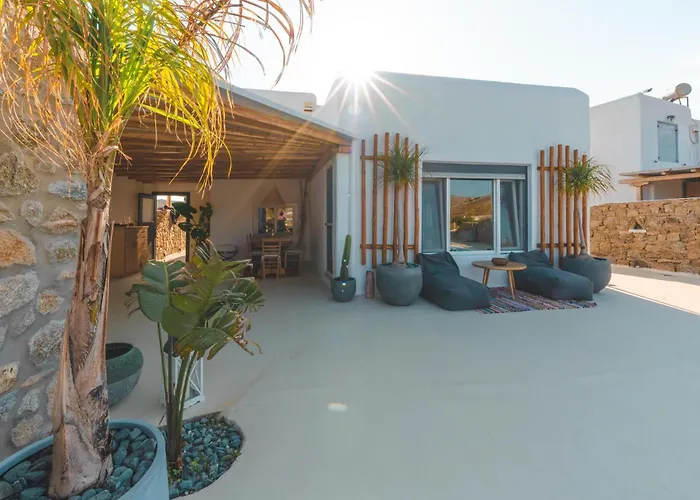 Sea Walk Mykonos 200m To 프텔리아