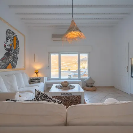 Sea Walk Mykonos 200m To Βίλα Φτελιά